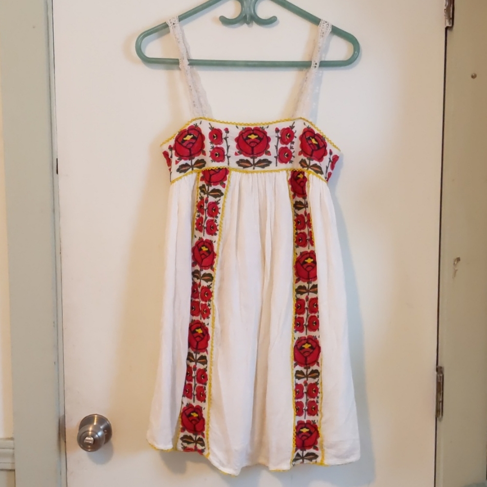 ASOS Floral Embroidery Dress